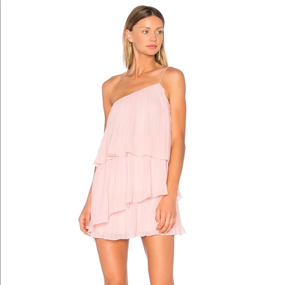 Girlfriend Material Dress Blush Mini Dress